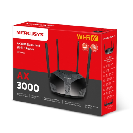 Router Mercusys AX3000 MR80X