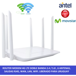 Módem Router 4G Lte Doble Banda