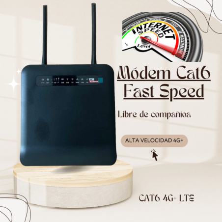 Módem Router 4G+ Lte Cat6