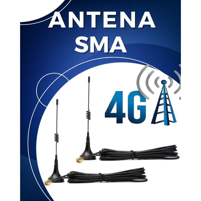 Antemna 4G/3G, Vehículo x Par