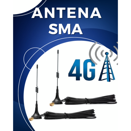 Antemna 4G/3G, Vehículo x Par