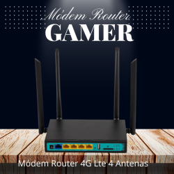 Router Módem GAMER 4G Lte